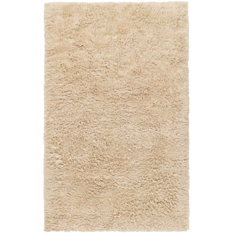 Shaggy Rug Dark Beige, 180x270 cm