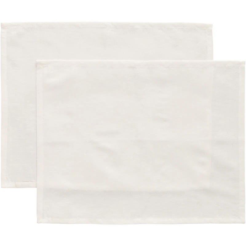 Sienna Placemat 35x45 cm 2-pack, White