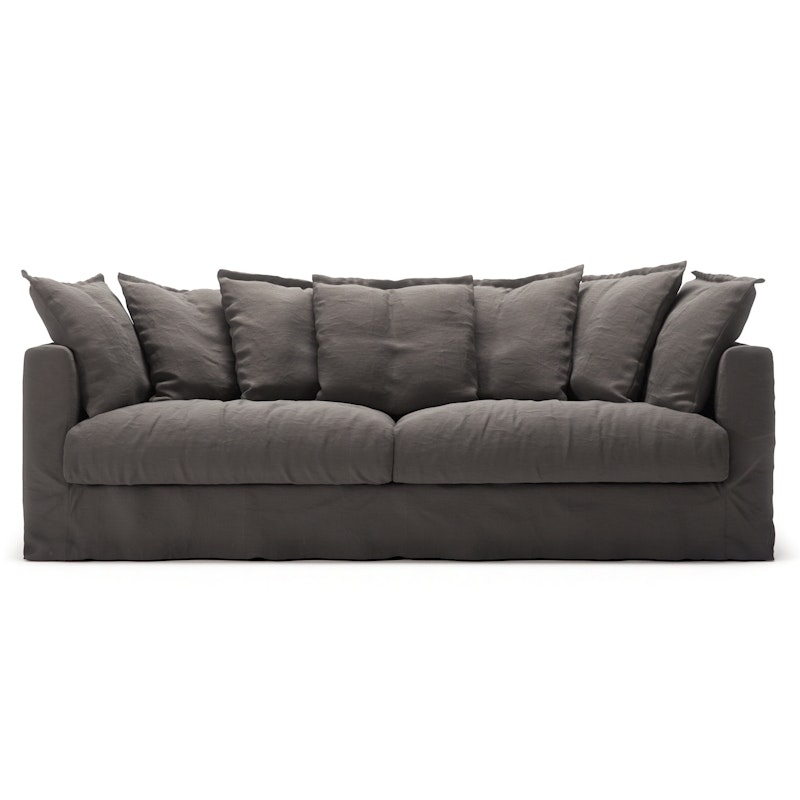 Upholstery For Le Grand Air 3-seater Sofa Linen, Smokey Granite
