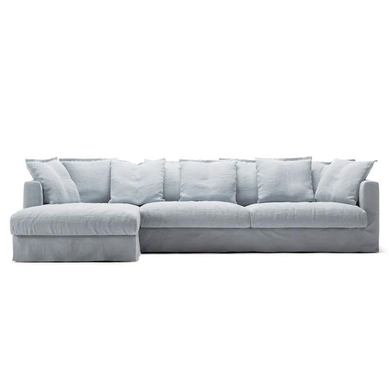 Upholstery For Le Grand Air 3-seater Sofa Linen, Nordic Sky