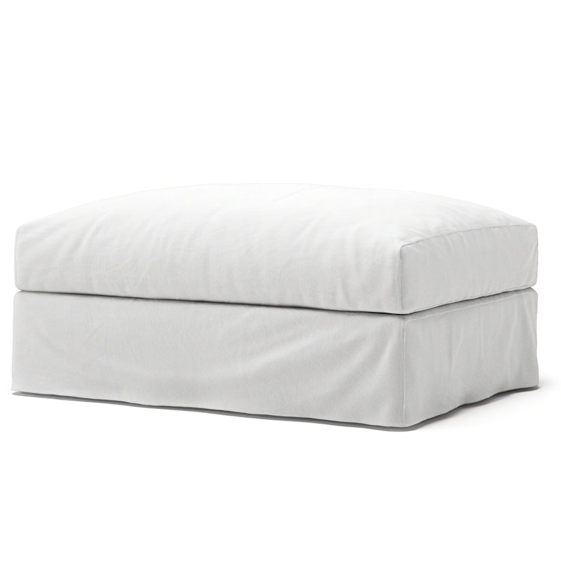 Upholstery For Le Grand Air Footstool Cotton, White