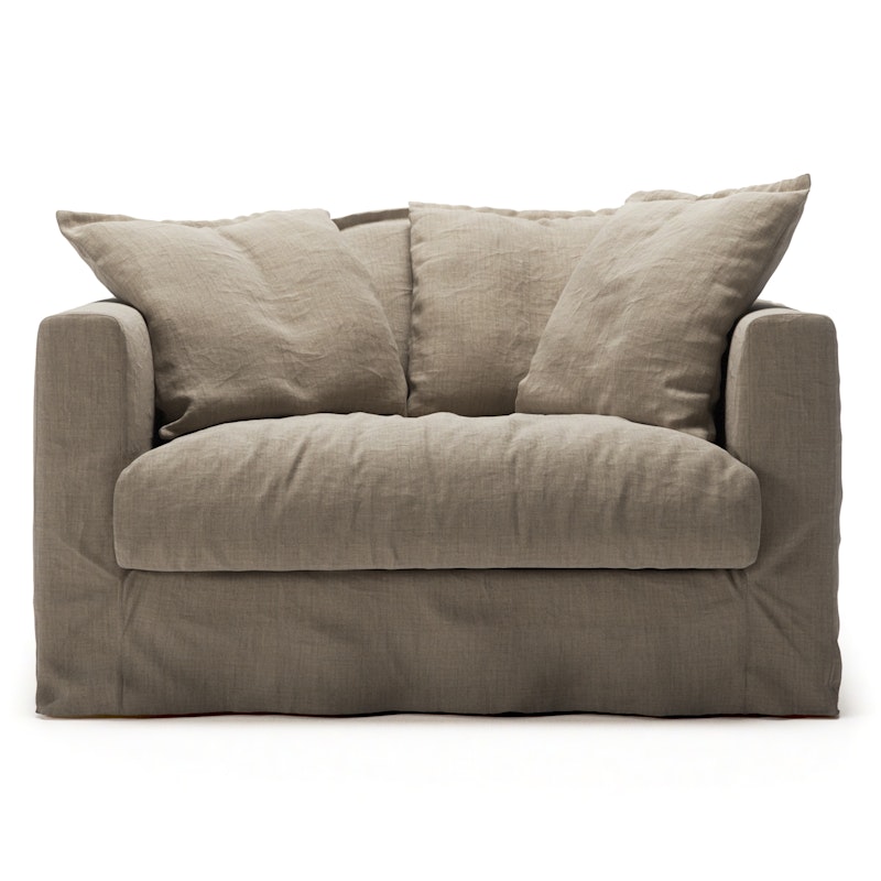 Upholstery For Le Grand Air Love Seat Linen, Savage Linen