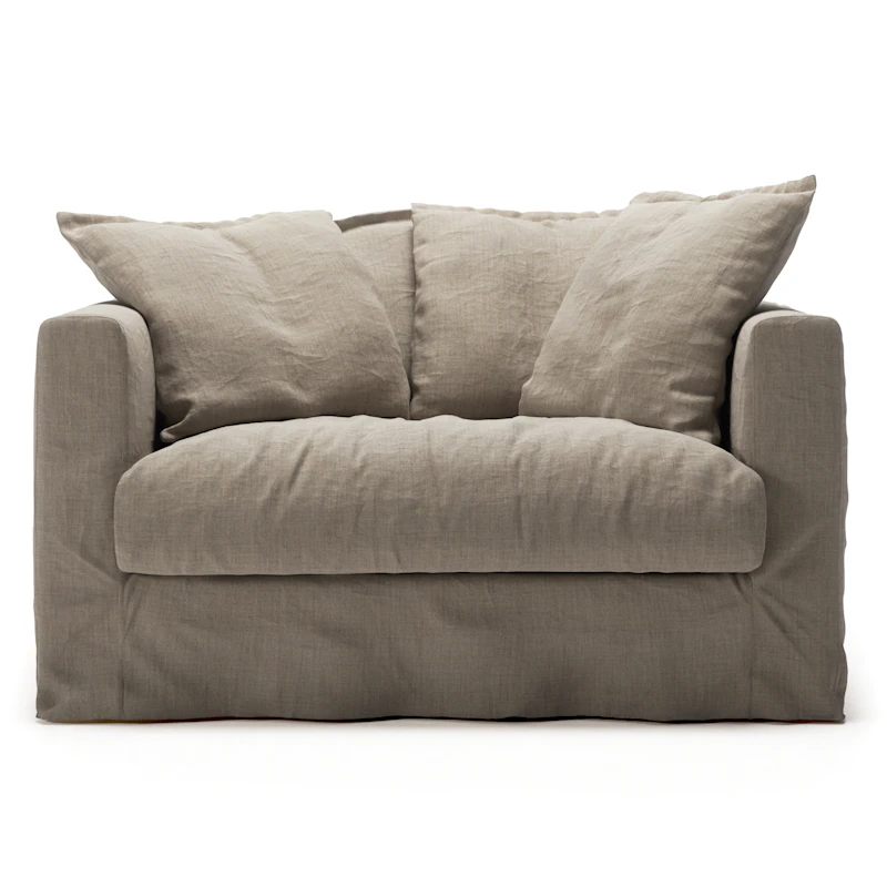 Upholstery For Le Grand Air Love Seat Linen, Savage Linen