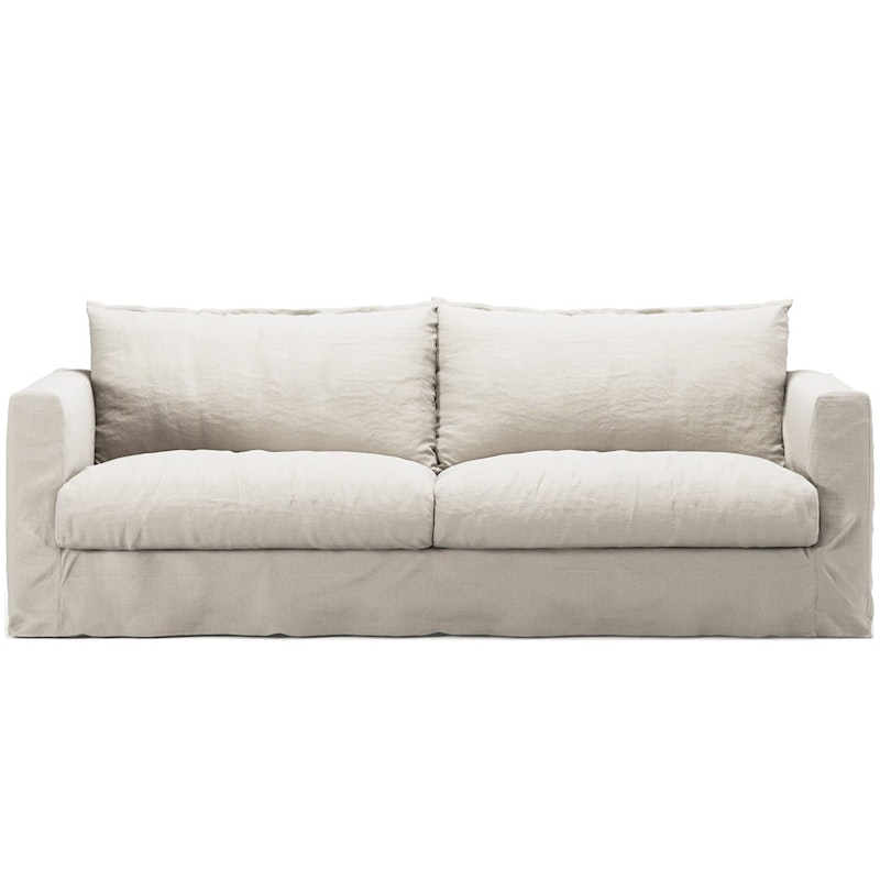Upholstery For Le Grand Air Nou 3-seater Sofa Linen, Creamy White
