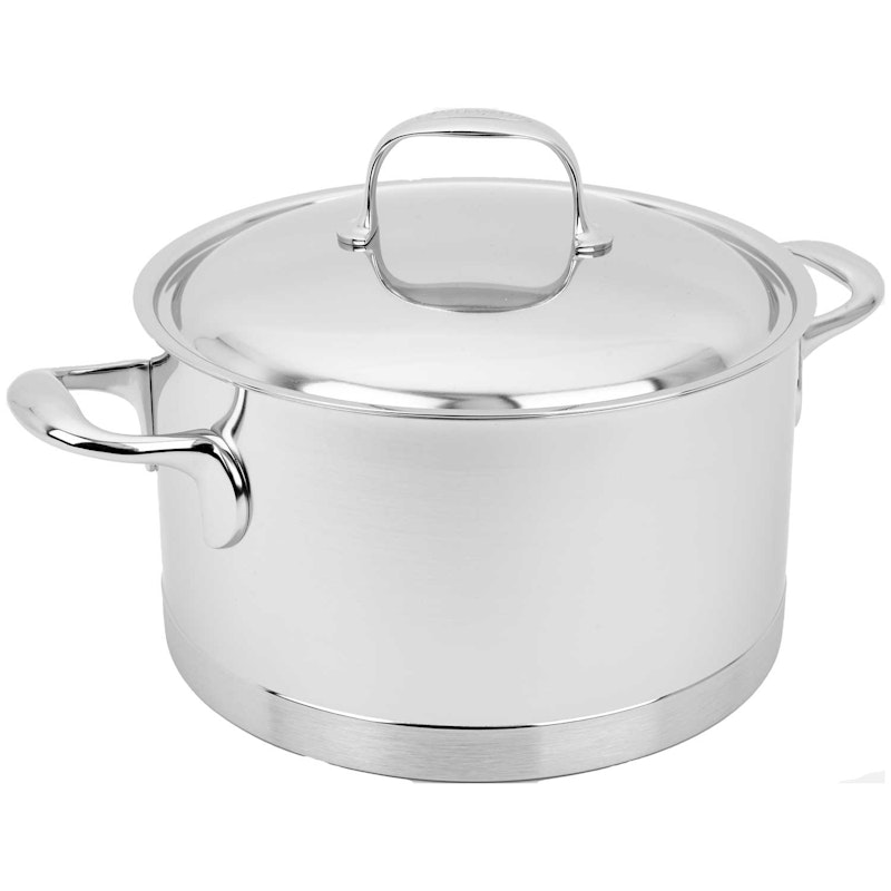 Atlantis Pot With Steel Lid, 24cm