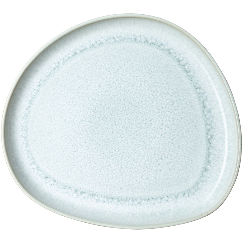 Kiln Organic Serving Plate 27x30 cm, Green