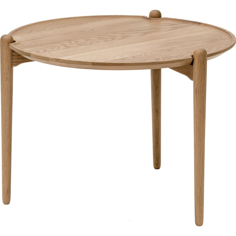 Aria Coffee Table Ø60 High, Oak