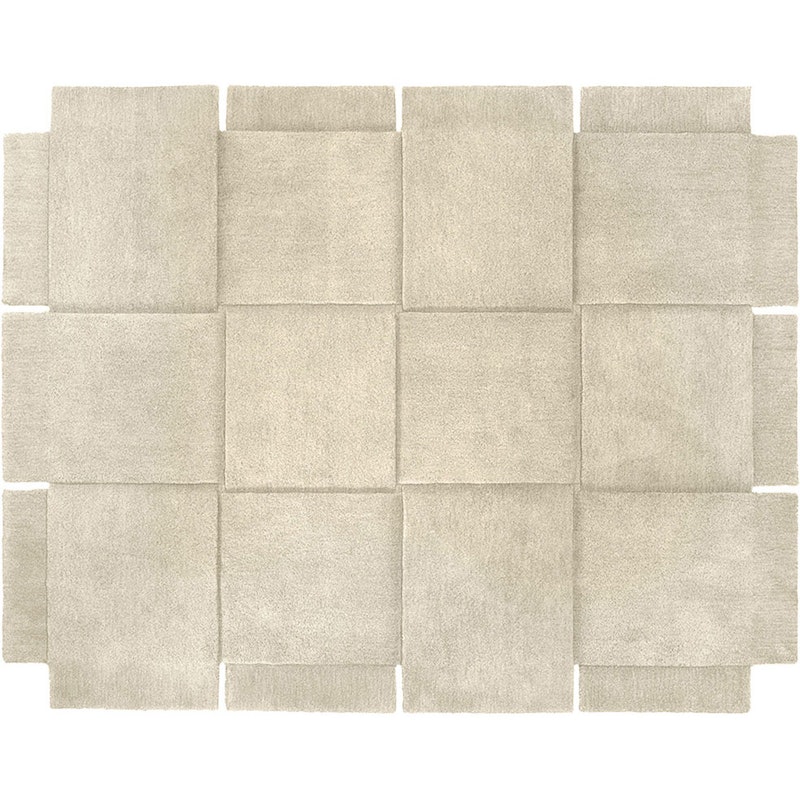 Basket Rug Beige, 185x240 cm