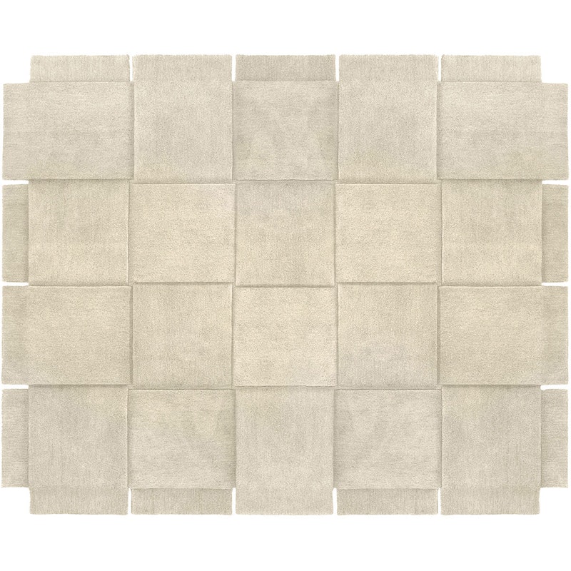 Basket Rug Beige, 245x300 cm