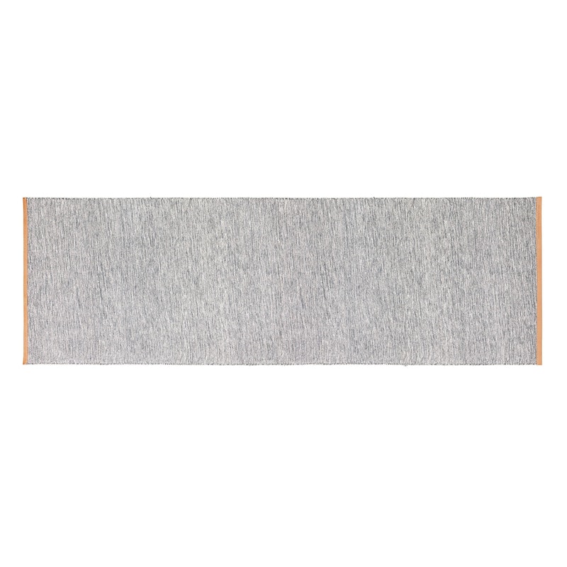 Björk Wool Rug 80x250 cm, Light Grey