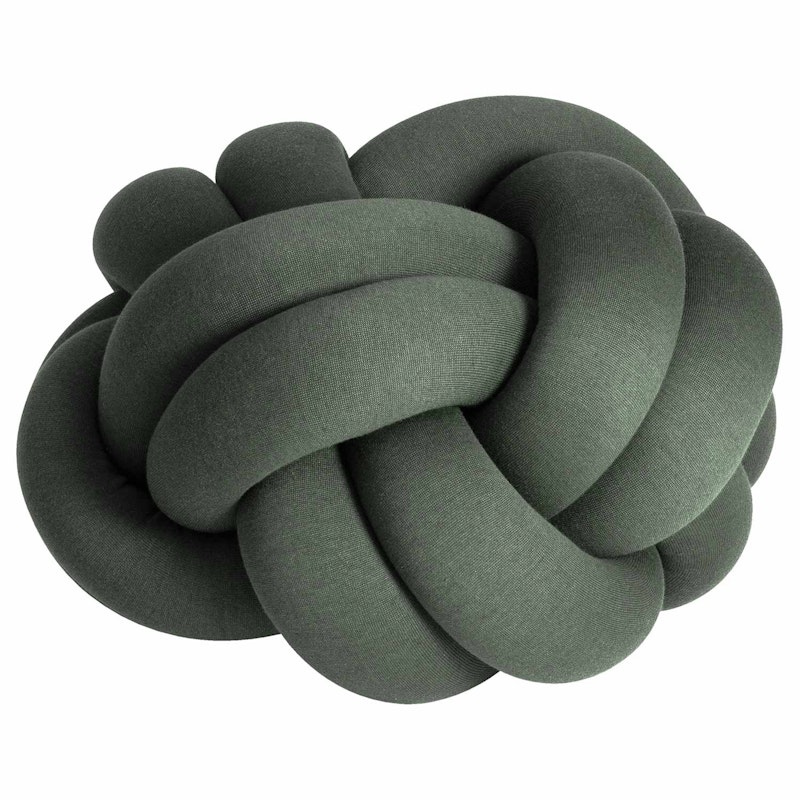 Knot XL Pouf, Forest green