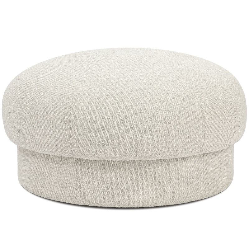 Uno Pouf Ø94 cm, Cream