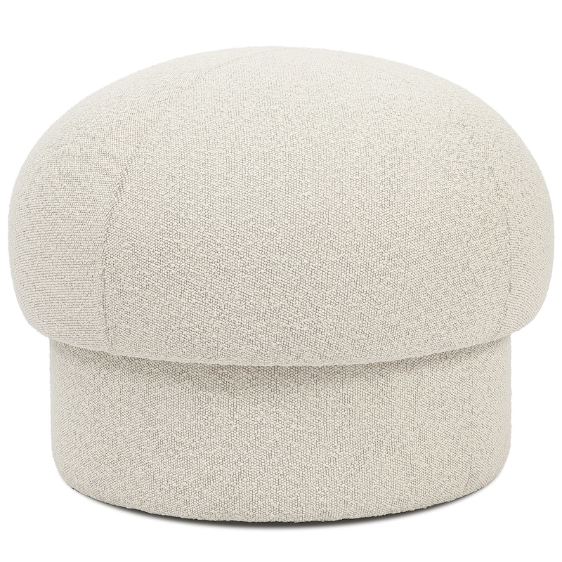 Uno Pouf Cream, Ø65 cm