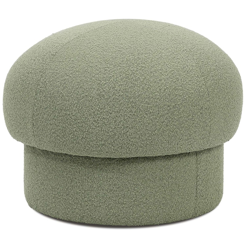 Uno Pouf Green, Ø65 cm