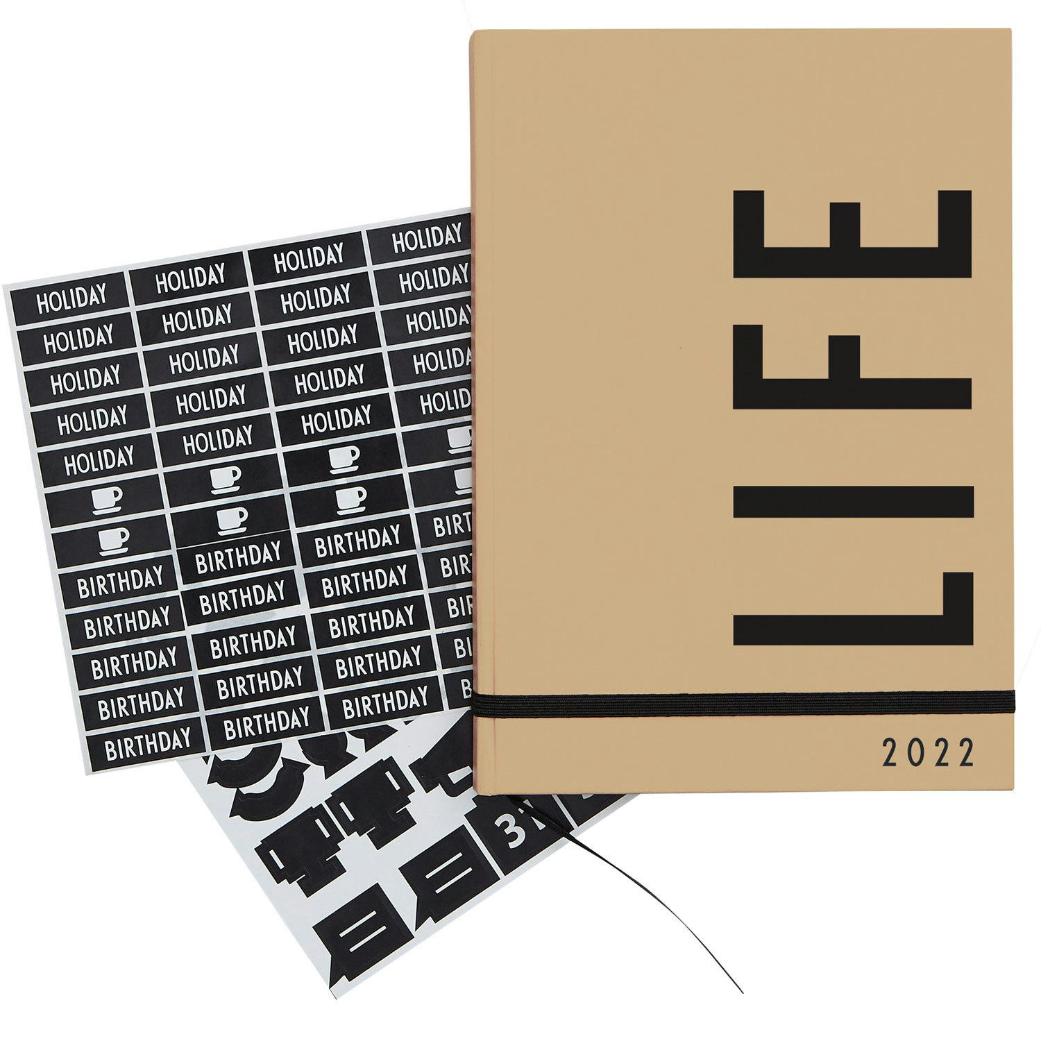 Calendar 2022, Beige from Design Letters | RoyalDesign