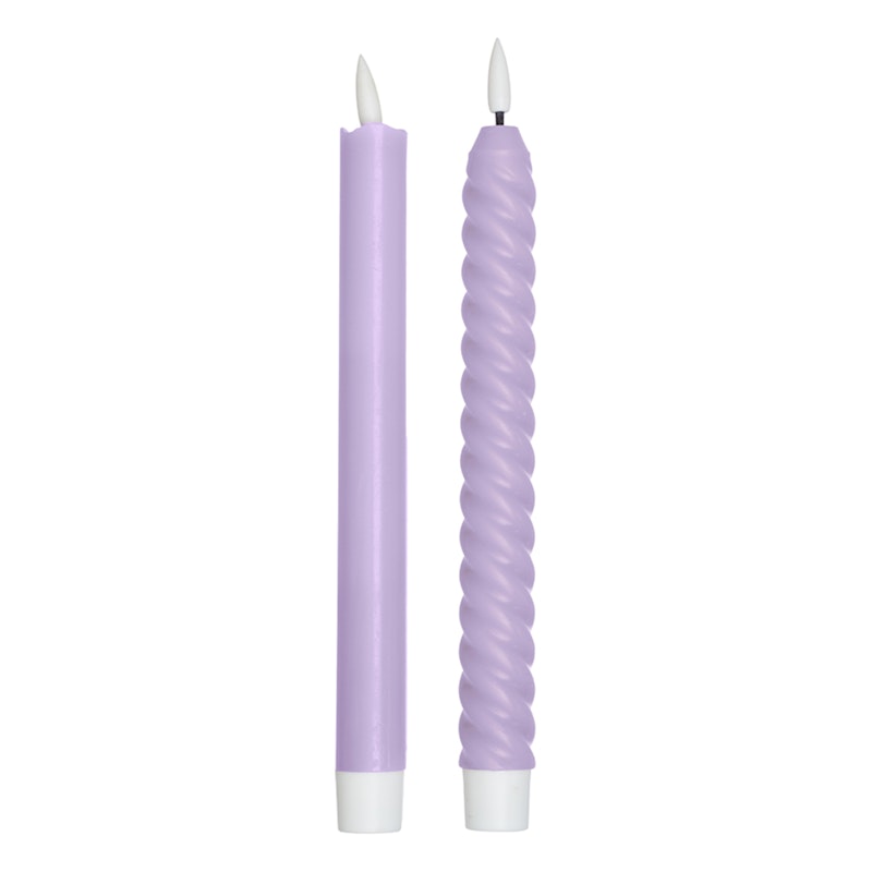 Cosy Forever Led Candles 2-pack, Lavender