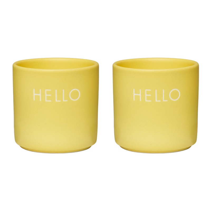 Egg Cups Yellow, 2-pack