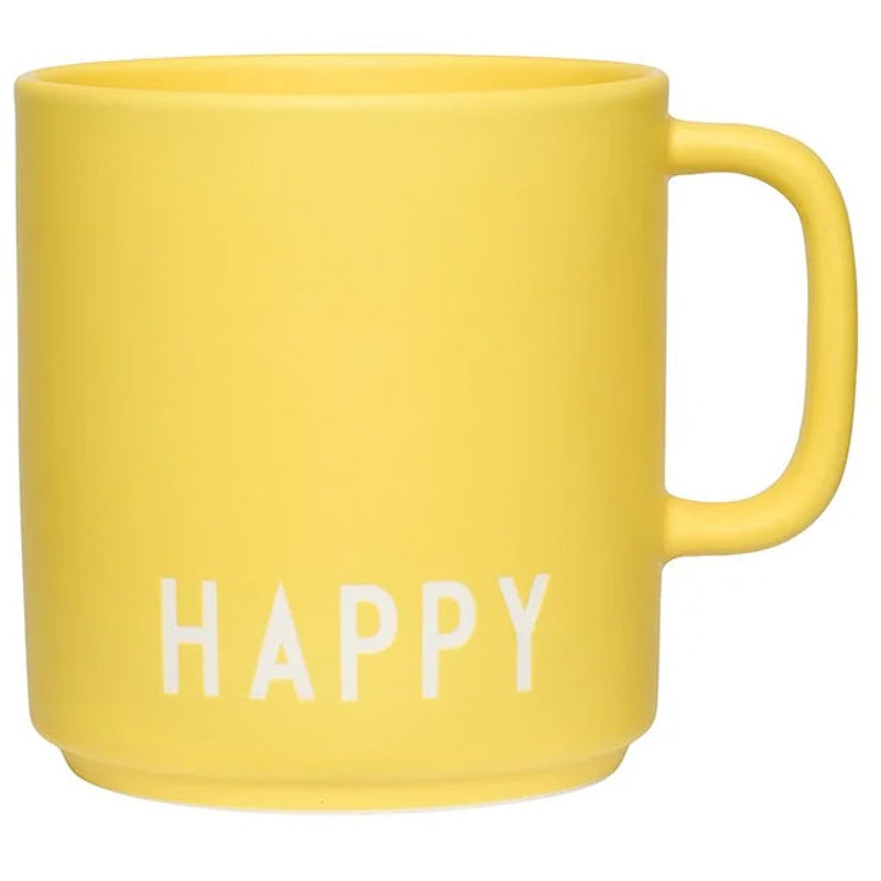 Favourite Cup With Handle 25 cl, Yellow