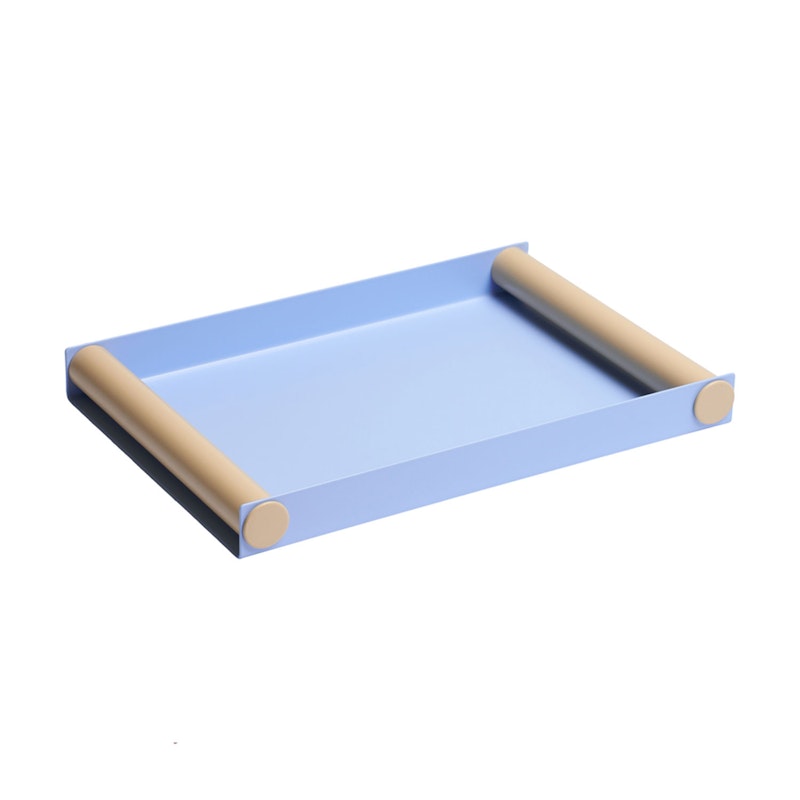 Ray Tray 20,5x30 cm, Blue / Beige