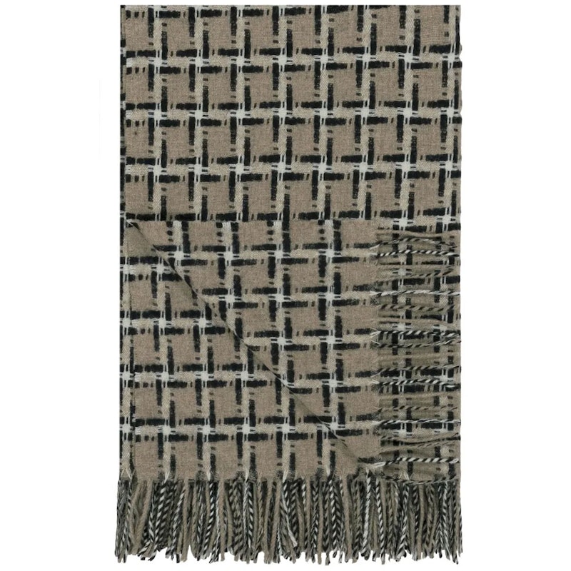 Clarendon Natural Throw 140x185 cm