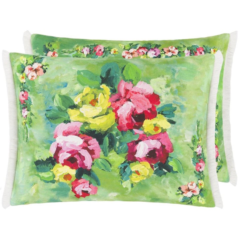 Garland Cushion 45x60 cm, Emerald Green