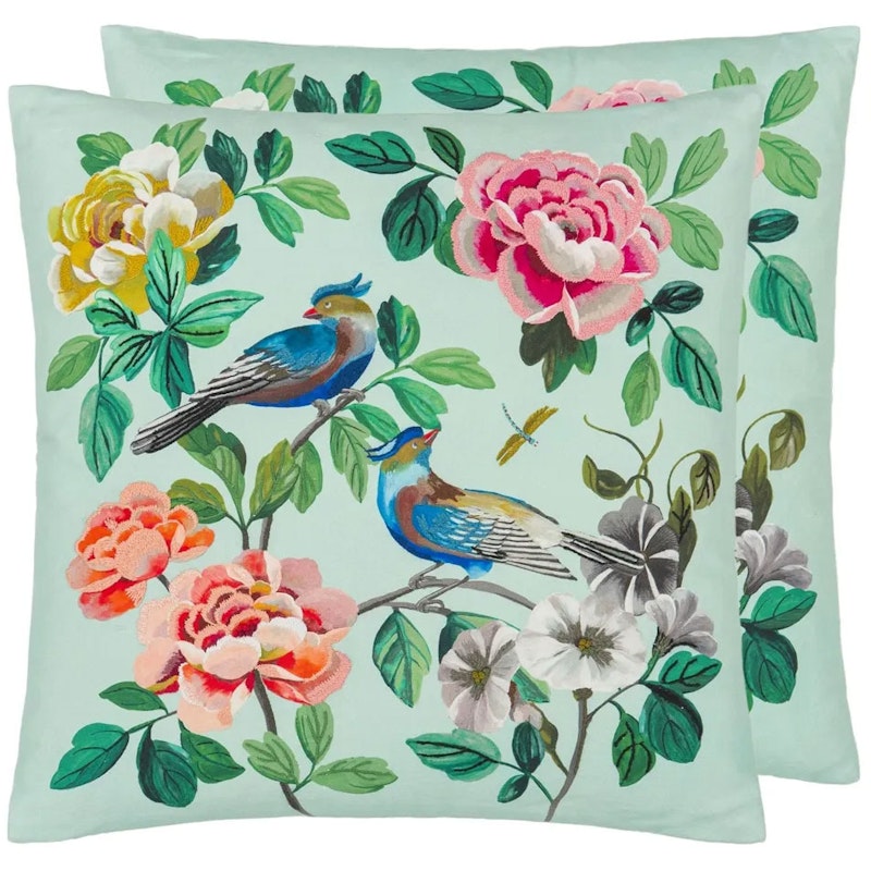 Miraflores Cushion 50x50 cm, Duck Egg