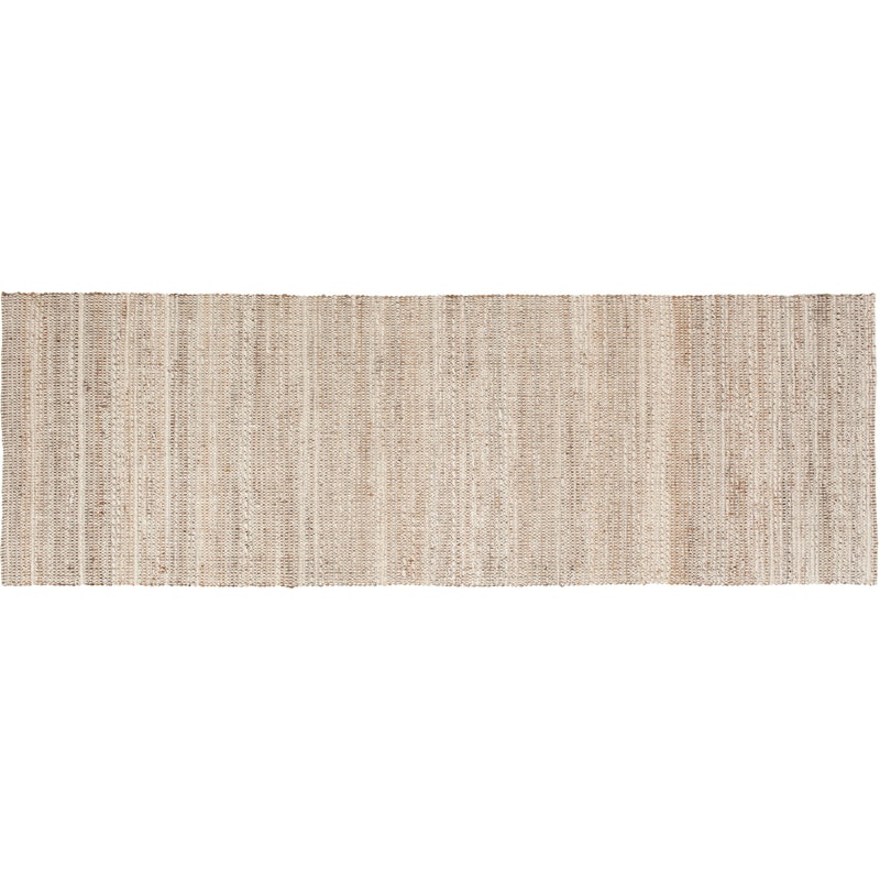 Filip Rug 80x250 cm, White Melange