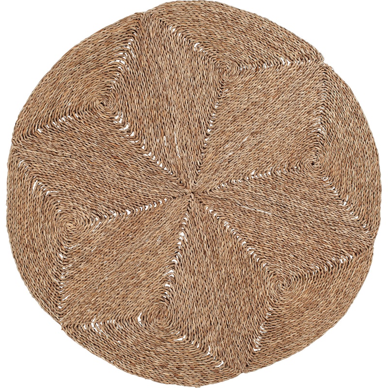 Esther Star Rug 120 cm, Natural