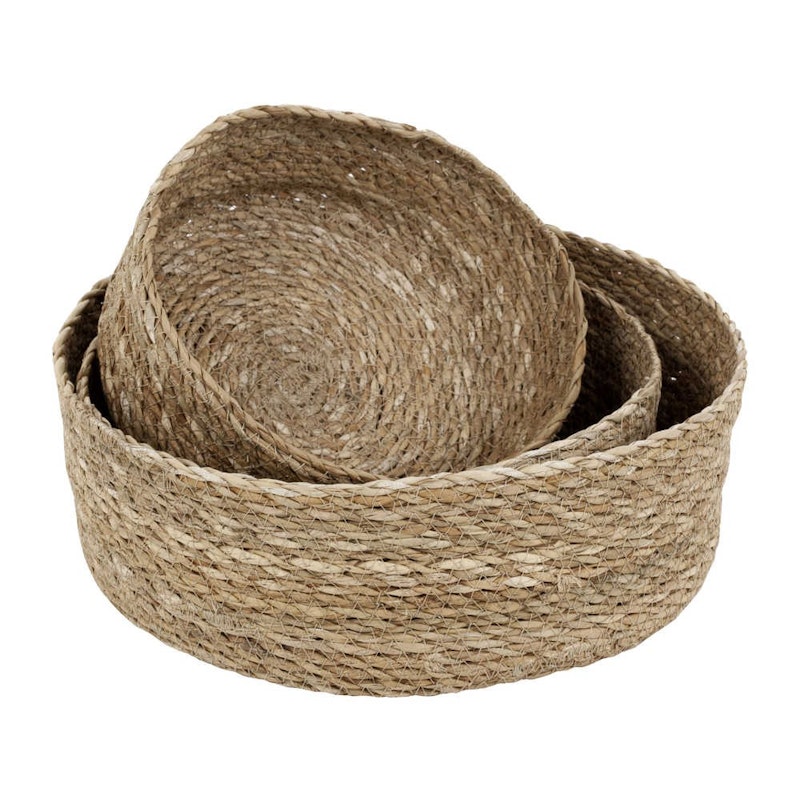 Emil Bread Basket 3-pack, Natural