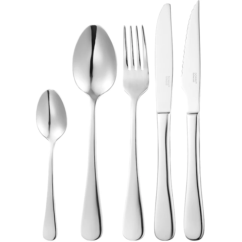 Classic Cutlery Set 30 Pieces, Stainless Steel
