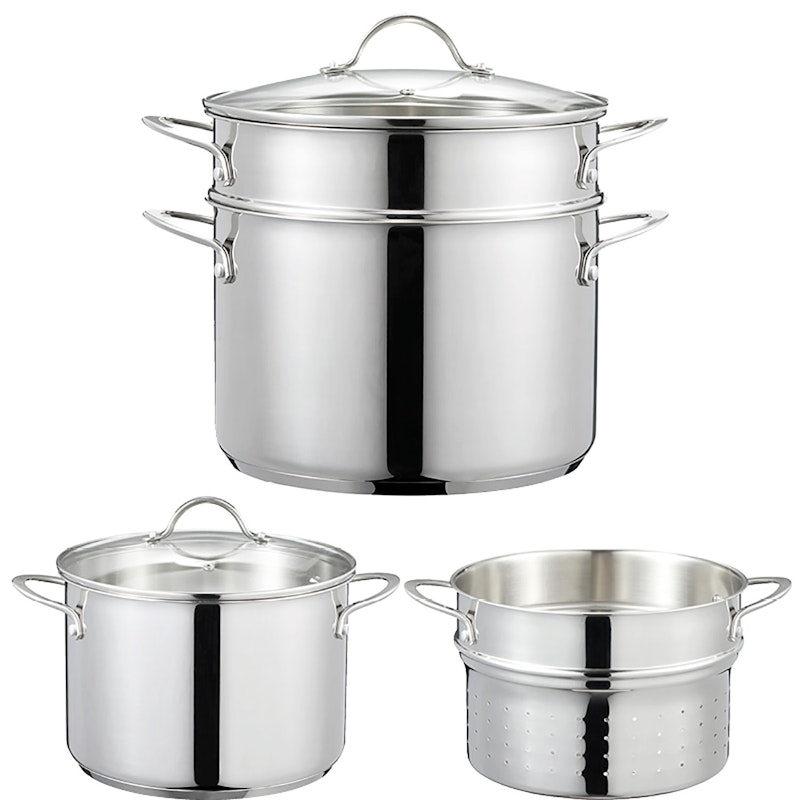 Kosmo Pasta Pot With Insert, 7,6 L