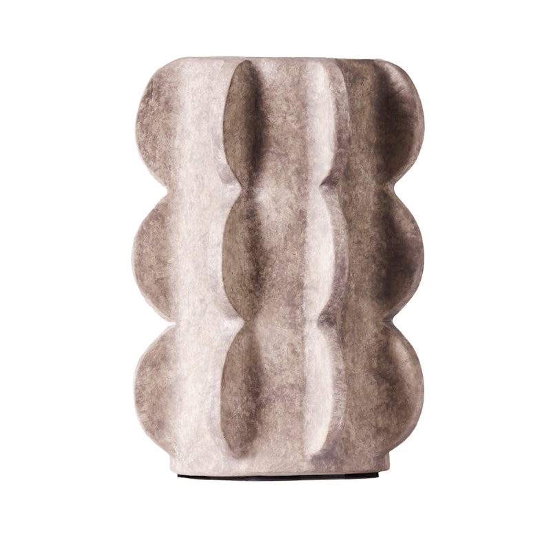 Arcissimo Vase Small 25 cm, Grey