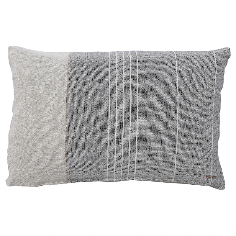 Cushion Cover 40x60 cm, Grey/Nature