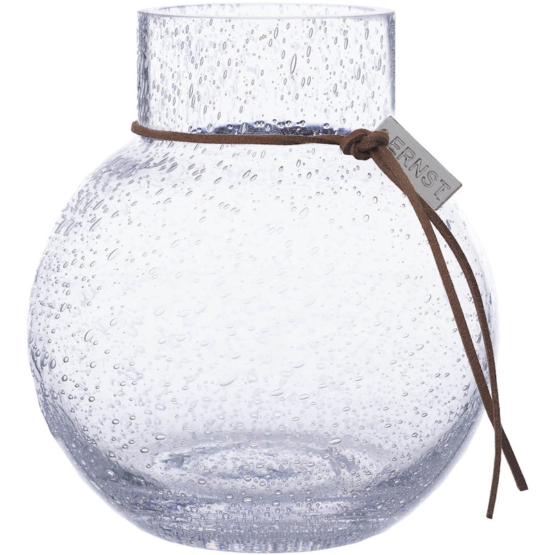 Bubble Glass Vase H:14 cm