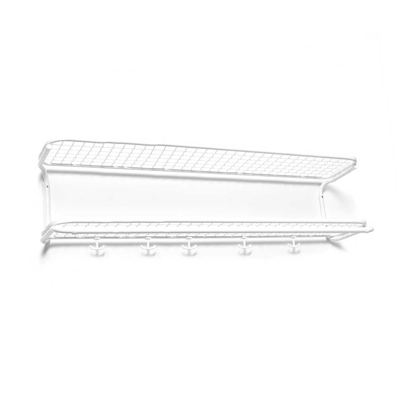 Classic 650 Hat Rack 120 cm, White