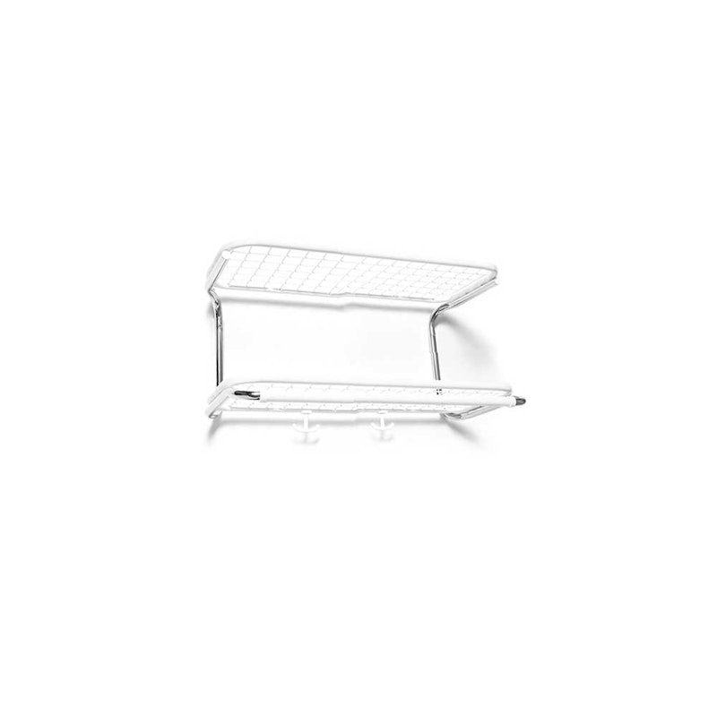 Classic 650 Hat Rack 60 cm, White/Chrome