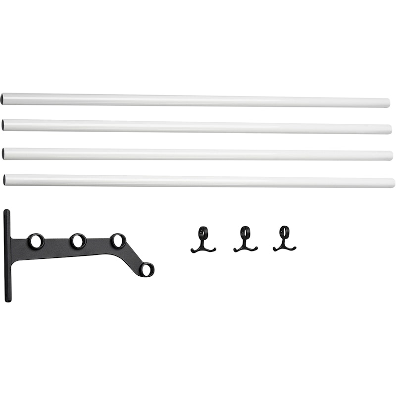 Nostalgi 291 Extension Part For Hat Rack, Black / White