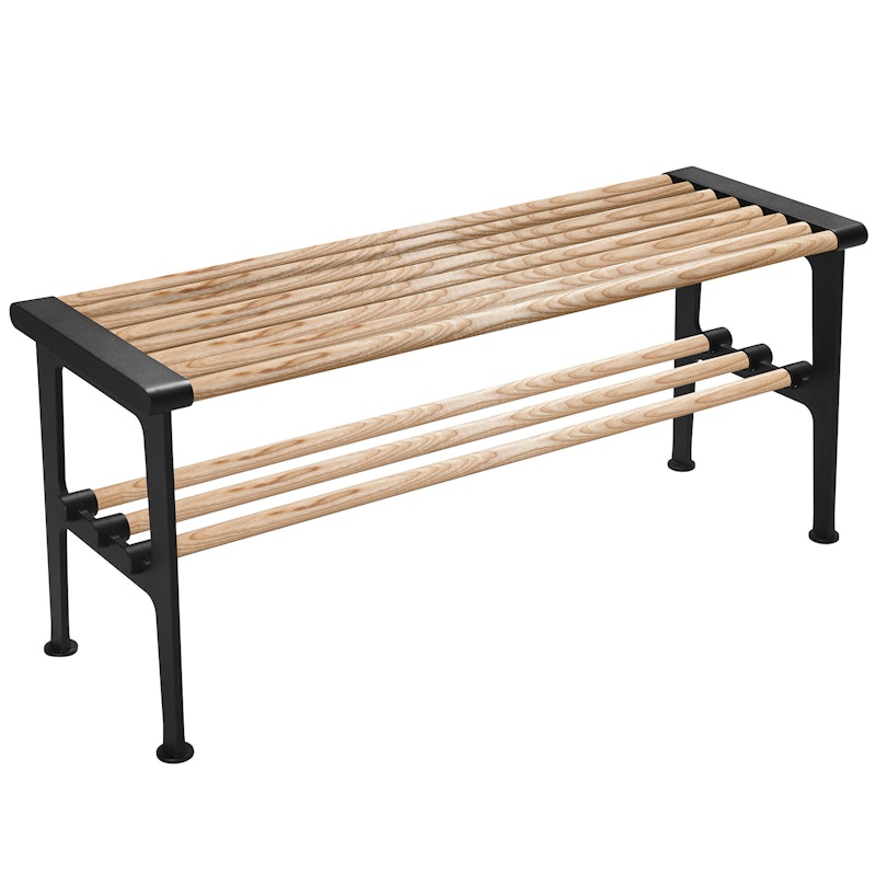 Nostalgi Bench 100 cm, Ash / Black