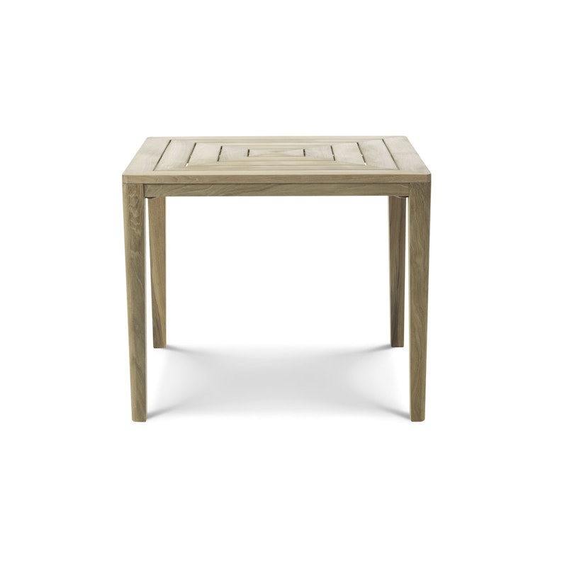 Friends Dining Table Square 90x90 cm, Pickled Teak