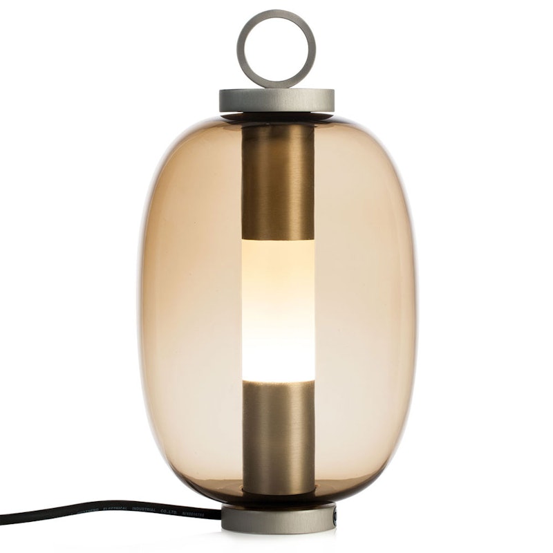 Lucerna Lanterna Table Lamp, Aluminium / Fumé