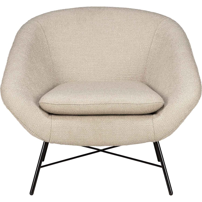 Barrow Lounge Chair, Off-white