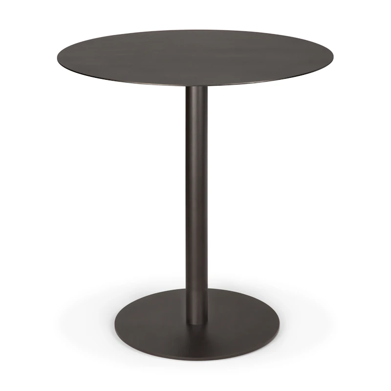 Blend Table Ø70 cm, Dark Bronze / Metal