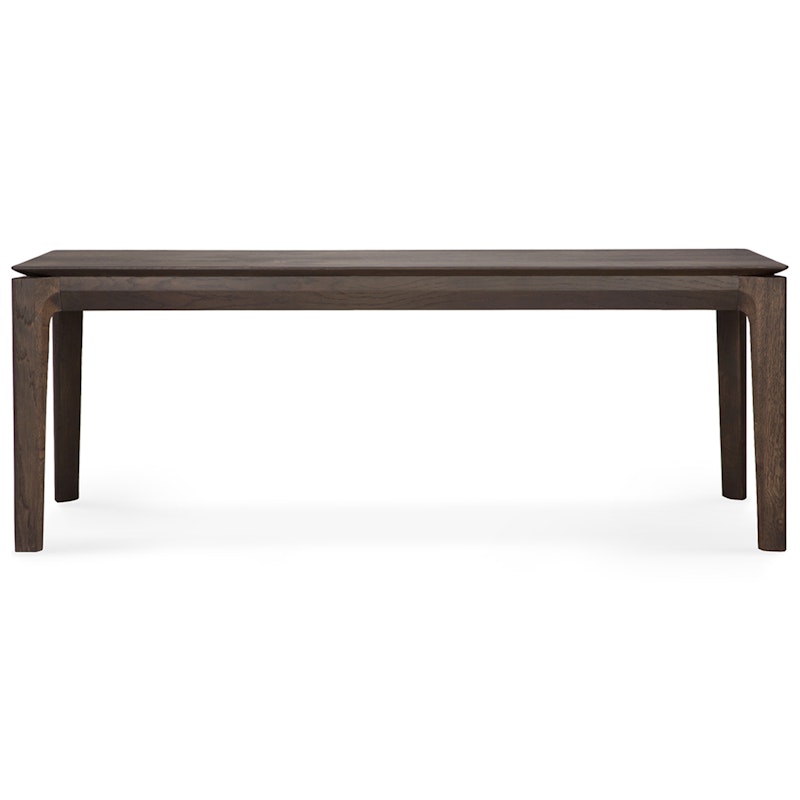 Bok Bench Dark Stained Oak, 35x126 cm