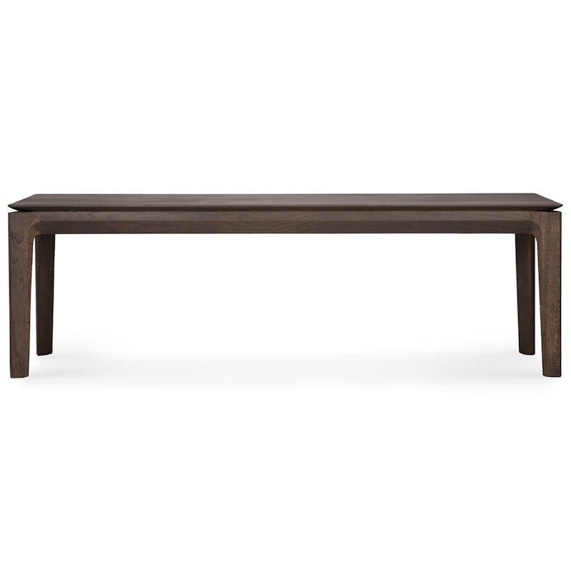 Bok Bench Dark Stained Oak, 35x146 cm