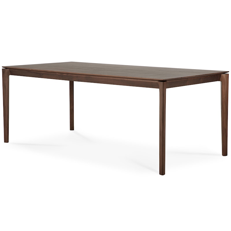 Bok Dining Table Dark Stained Teak, 95x200 cm