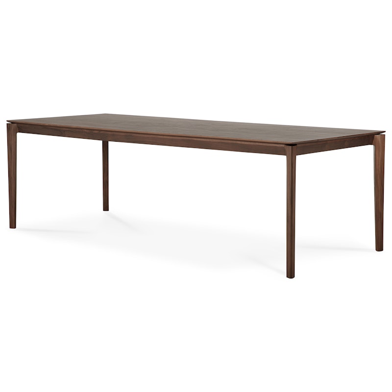 Bok Dining Table Dark Stained Teak, 100x240 cm