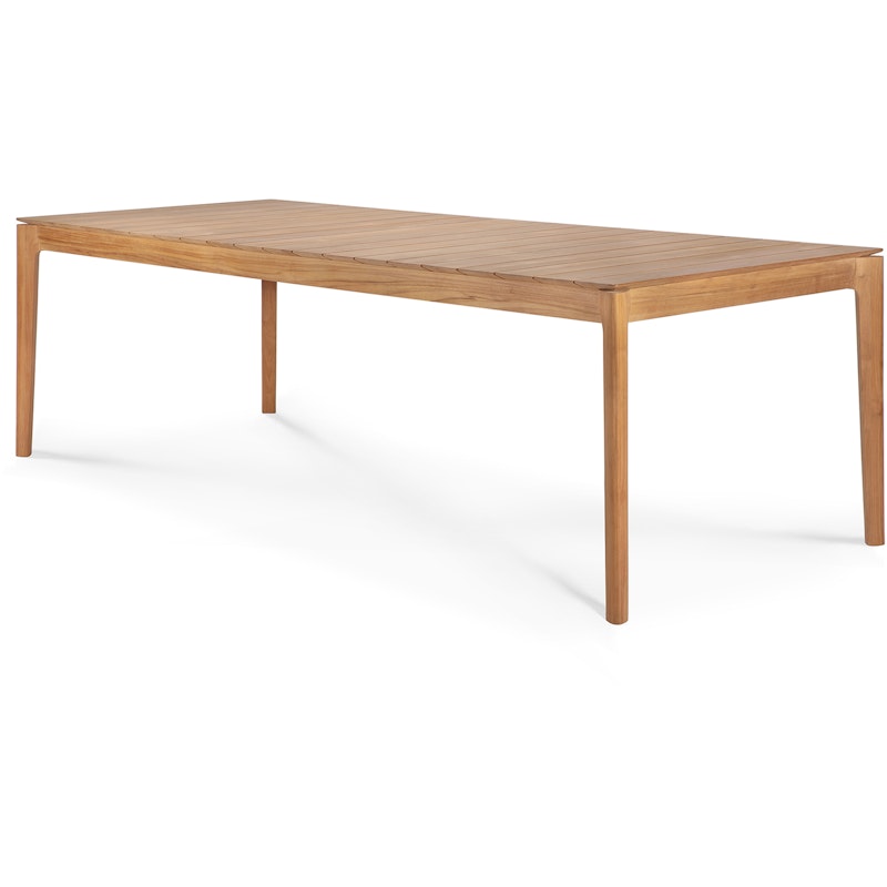 Bok Outdoor Dining Table 100x250 cm, Teak