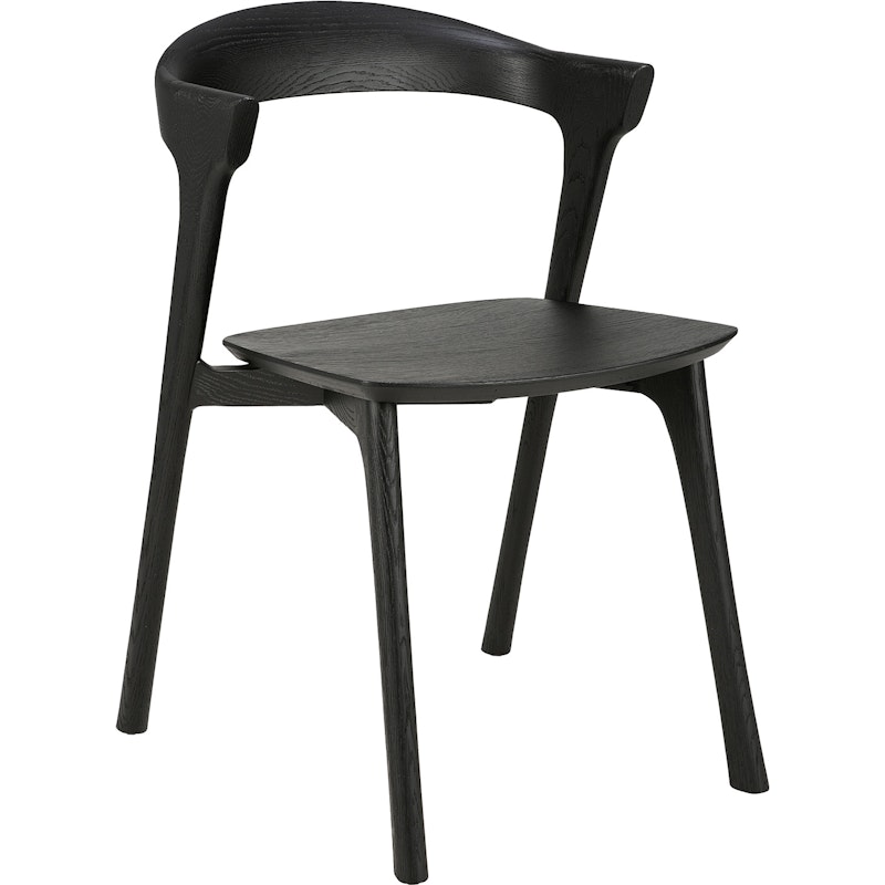 Bok Dining Chair, Black Stained Oak