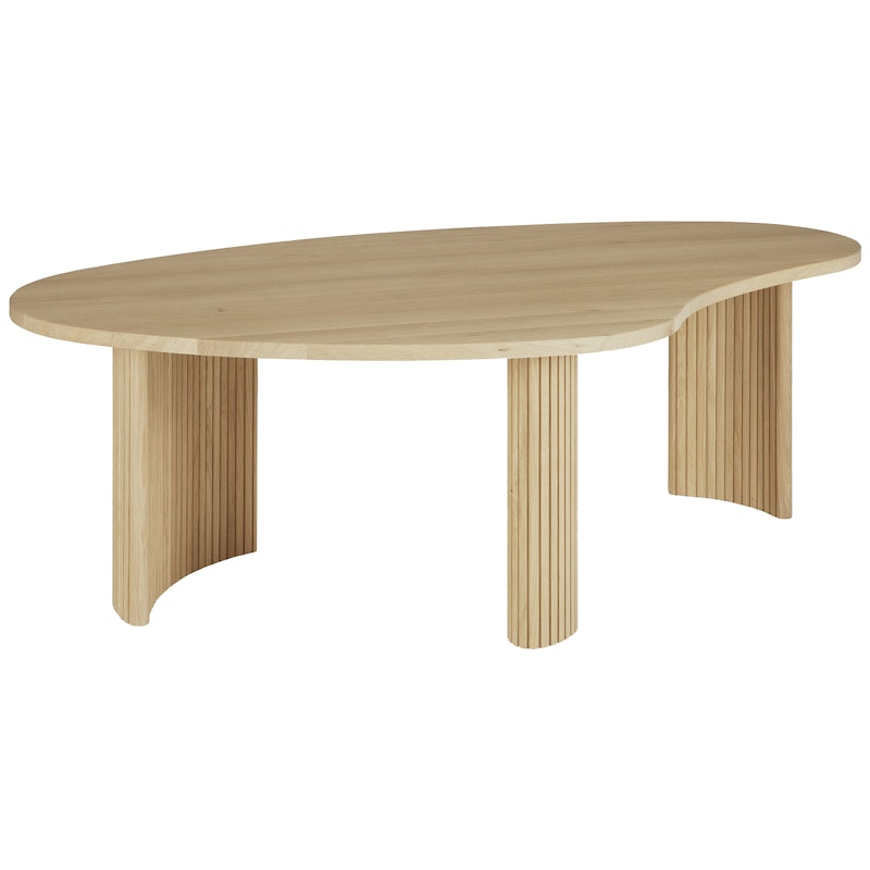 Boomerang Coffee Table, Oak