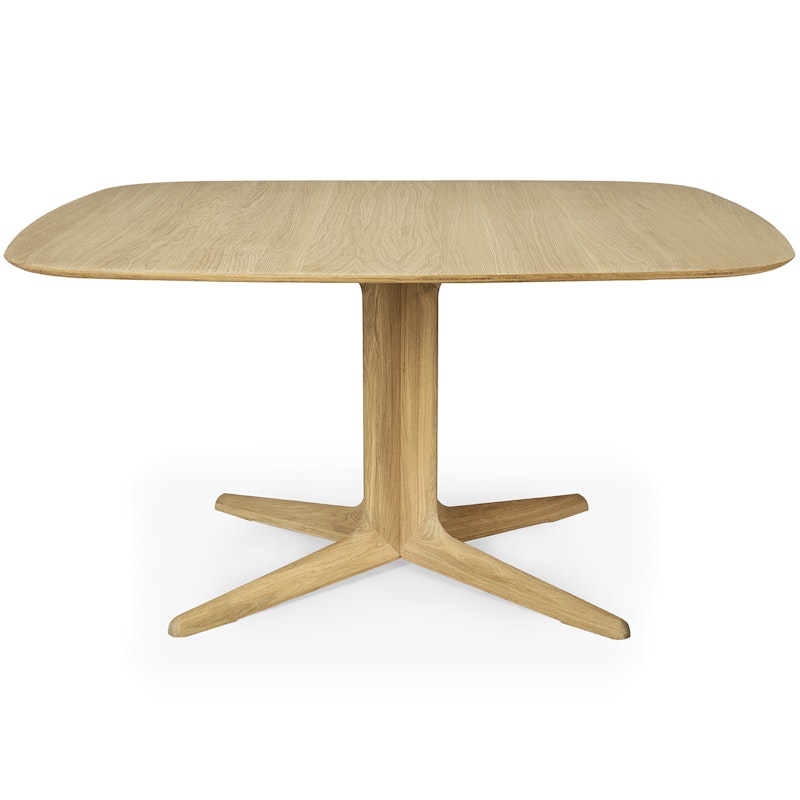 Corto Dining Table 150x150 cm, Oak